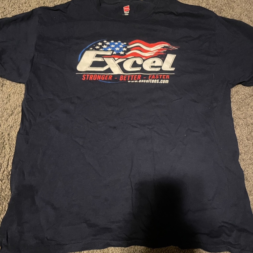 Hanes Dark Blue Graphic Tee